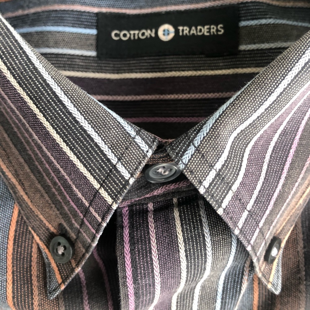 Cotton Traders Men’s Dress Shirt - Picture 2 of 2